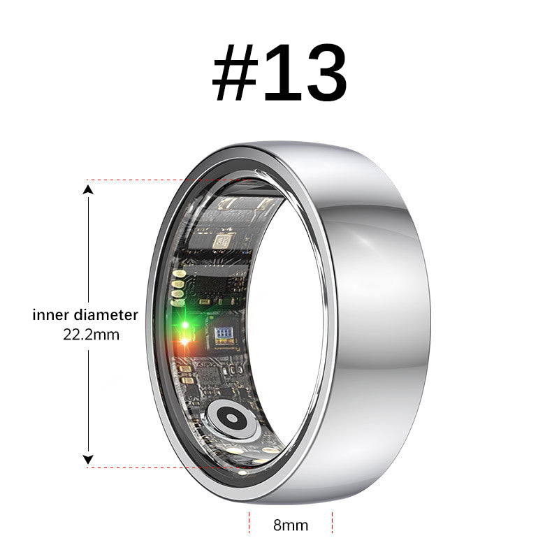 Smart Ring | Heart Rate, SpO₂ & Sleep Health Monitoring | Multi-Function Wearable