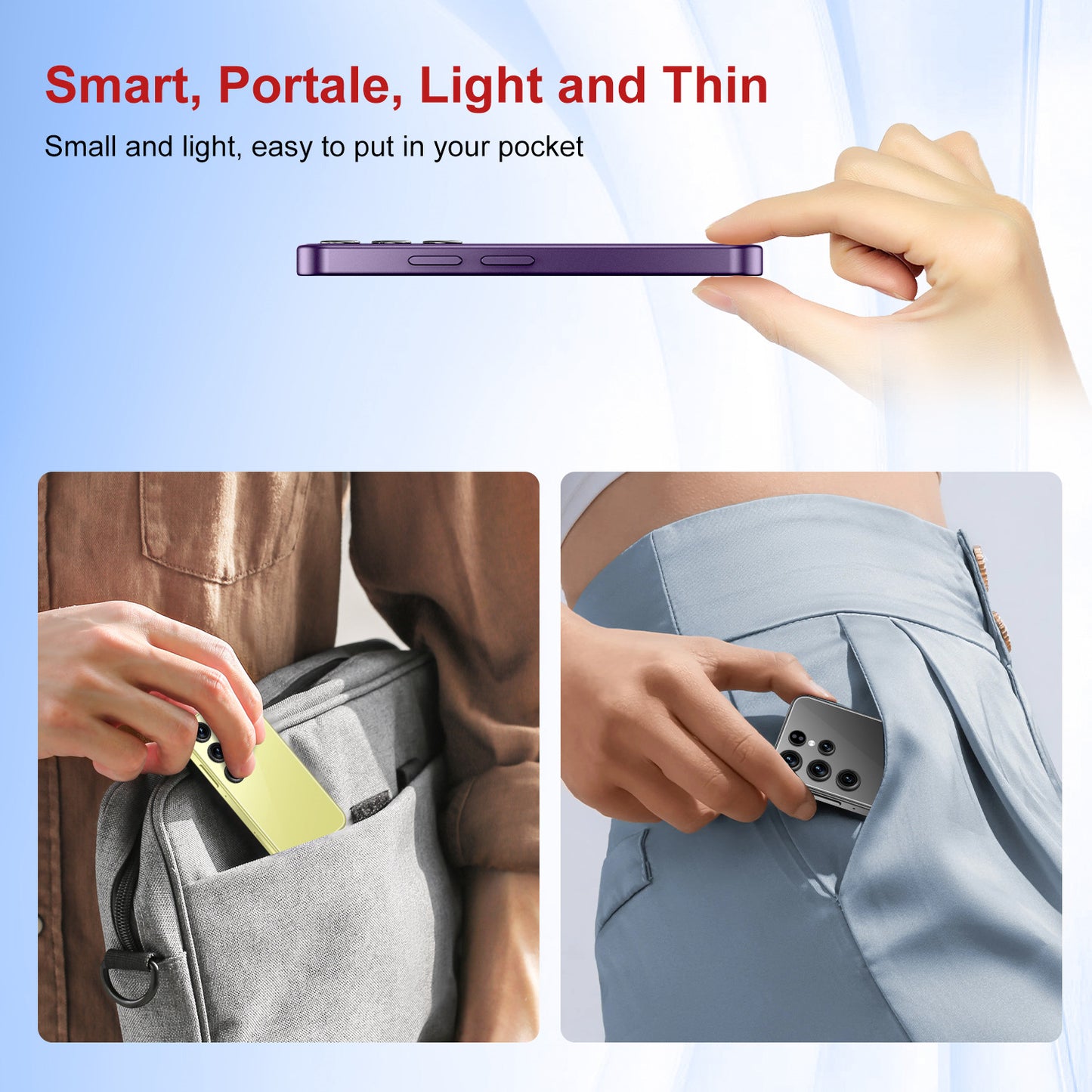 Mini S24 Ultra – Smartphone Android de Bolsillo | Teléfono Secundario